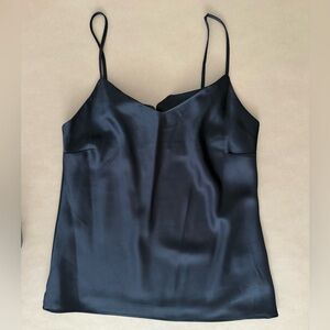 Steve Madden / Sz XS / Elegant Black Satin Camisole Top